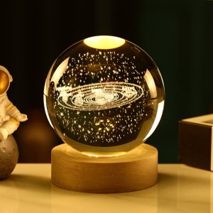 Dream Star River crystal ball night light, embrace the universe romance in your arms!