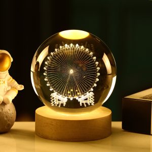 Dream Star River crystal ball night light, embrace the universe romance in your arms!